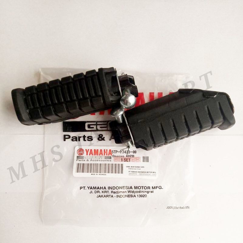 KARET FOOTSTEP BELAKANG JUPITER Z VEGA R CRYPTON JUPITER BURHAN 5TP (( STEP BELAKANG))