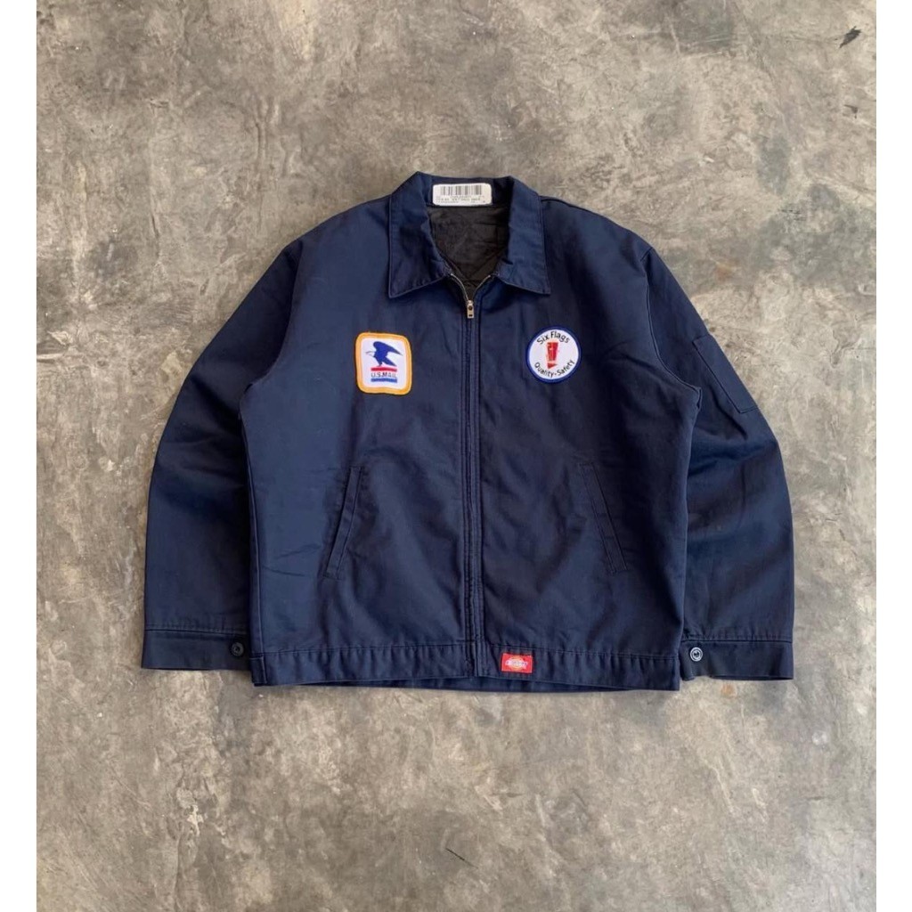 Promo 90’s - Dickies eisenhower  work jacket (Navy) corporation jacket