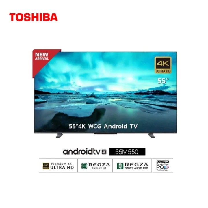 TOSHIBA ANDROID SMART TV 55 Inch 55M550KP 4K UHD