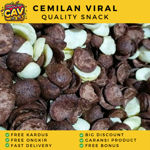 

CAV COCOCRUNCH HITAM PUTIH 100g Cereal Hitam Putih Coco Crunch Sereal Kiloan sereal Gandum
