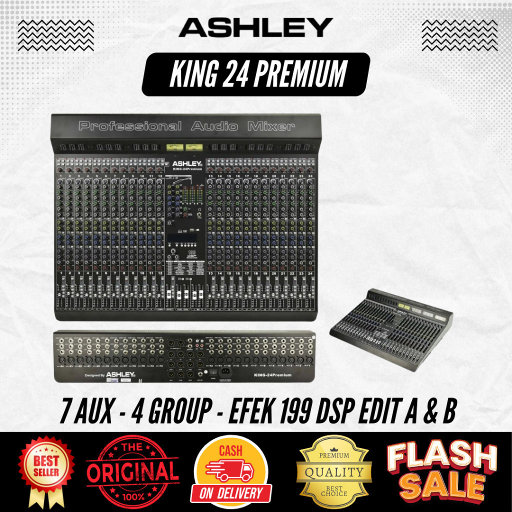 Mixer Ashley 24 Channel Ashley King 24 Premium