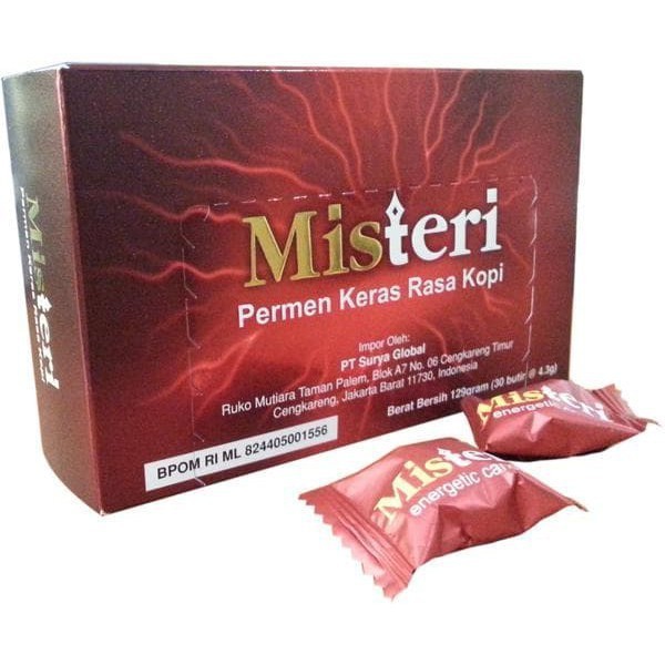 PROMO     Misteri Coffee Ginseng - Suplemen Permen Vitalitas