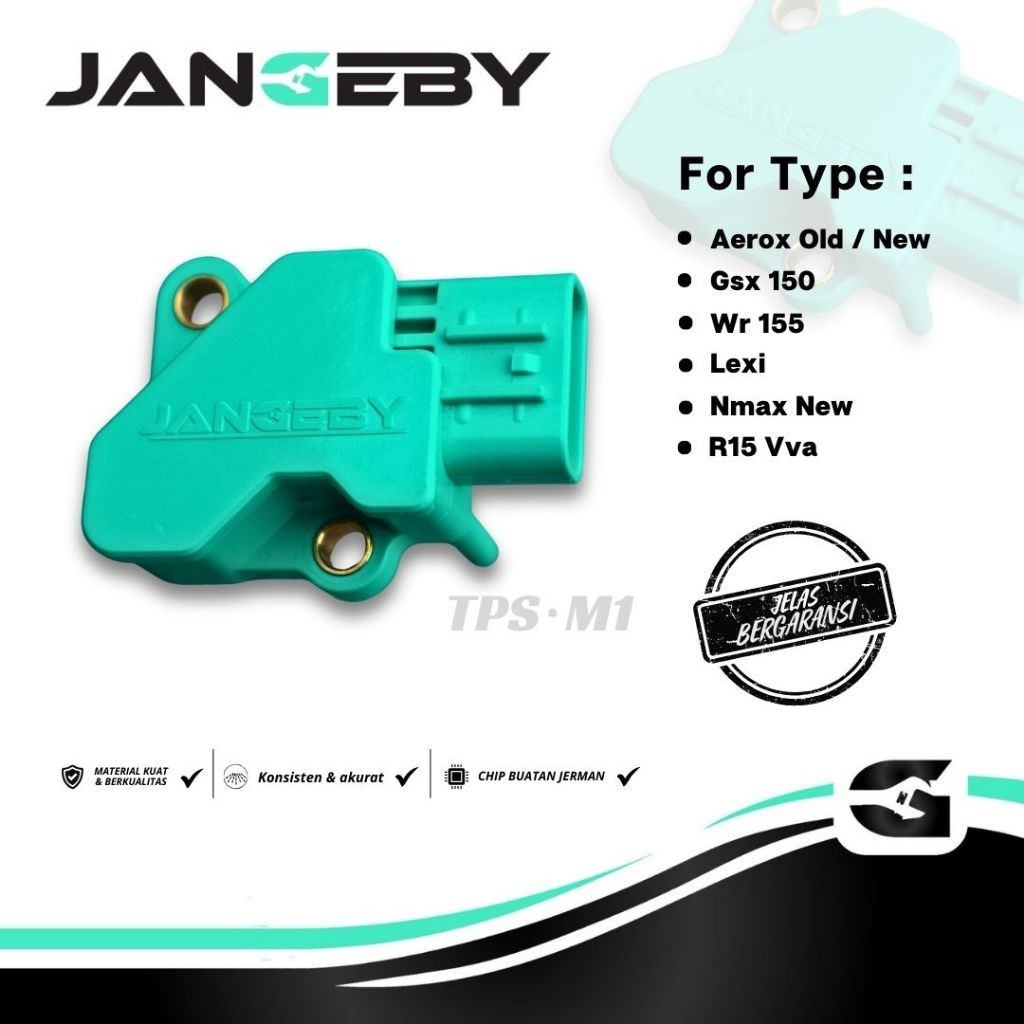 JANGEBY SENSOR TPS  M1 AEROX OLD NEW NMAX NEW LEXI FILANO FAZZIO R15 V3 VIXION R SATRIA FU FI GSX 15