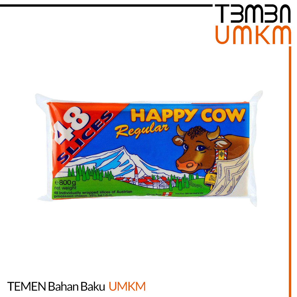 

PROMOO!! Happy Cow Regular Cheese Slice 48 lembar - Keju Slice Isi Banyak, Creamy & Lezat ED JULY 2025