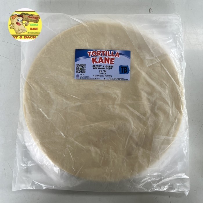 

KULIT KEBAB 25CM / TORTILLA / TORTILA / TORTILLA WRAP / KULIT KEBAB