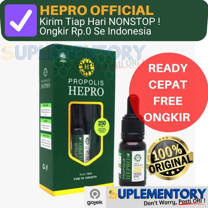 

Propolis Hepro Trigona Obat Paru Asam Urat Kolesterol Asma