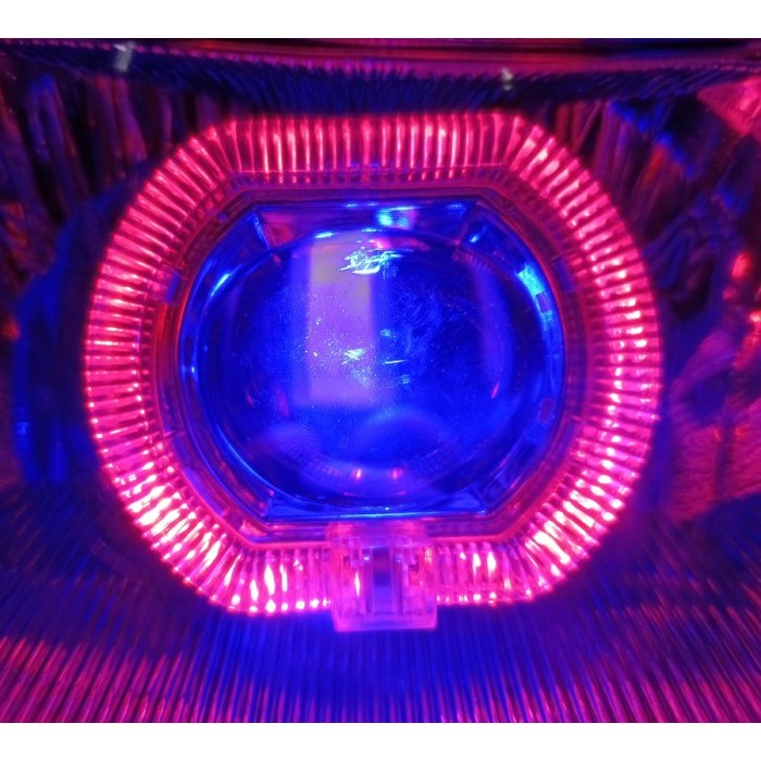Lampu Motor Vario 110 karbu Vario 110 Cw ala ala Biled - MERAH BIRU, PUTIH KUNING