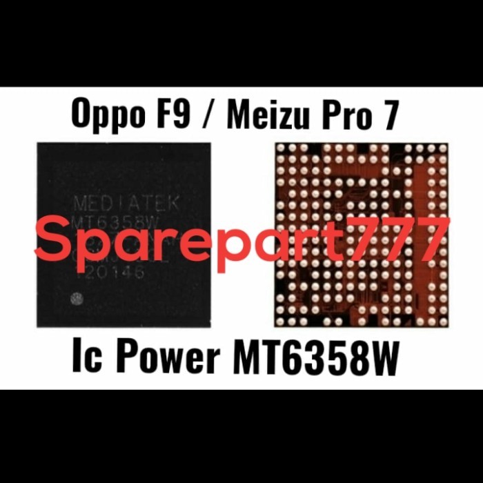 Ori New - IC Power MT6358W Oppo F9 - Meizu Pro 7