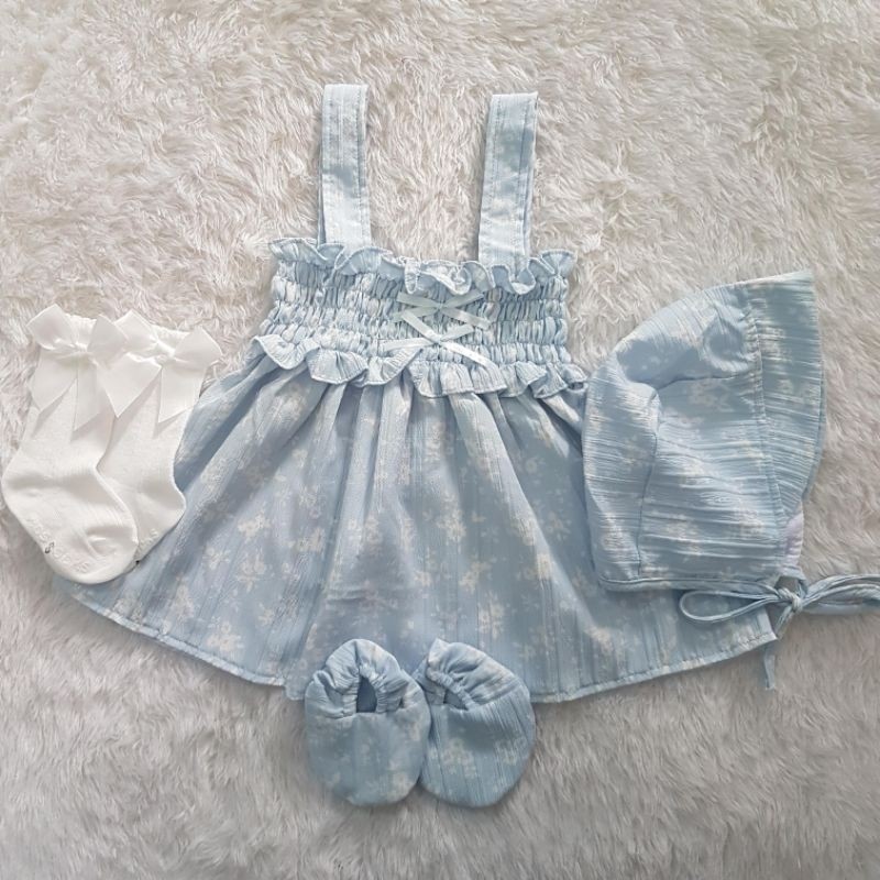 baju bayi newborn summer anak perempuan set