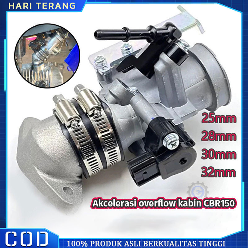 KARBURATOR TB CBR PNP WAVE 28MM 30MM 32MM SUPRA 125 FI INJEKSI KYZ KPH FULL SET INTAKE TPS COP INJEK