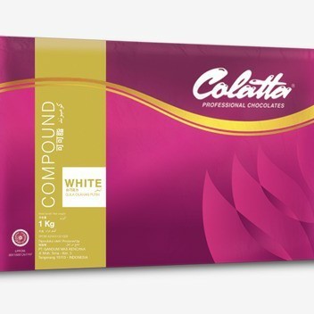 

White Chocolate Compound / Coklat Batang Colatta 1 Kg