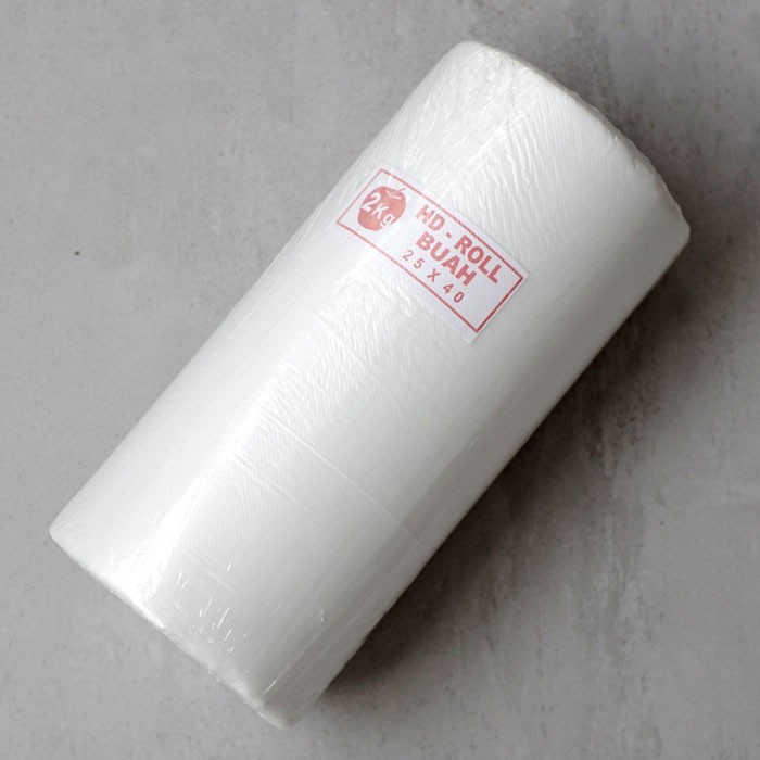 PLASTIK HD ROLL 2KG BUAH / FOTOCOPY 25x40cm