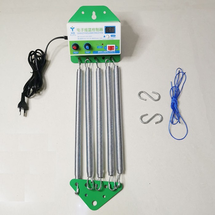 promo  -Mesin Ayunan Listrik Elektrik Bayi Otomatis 5 Per Komplit Satu Set - Import