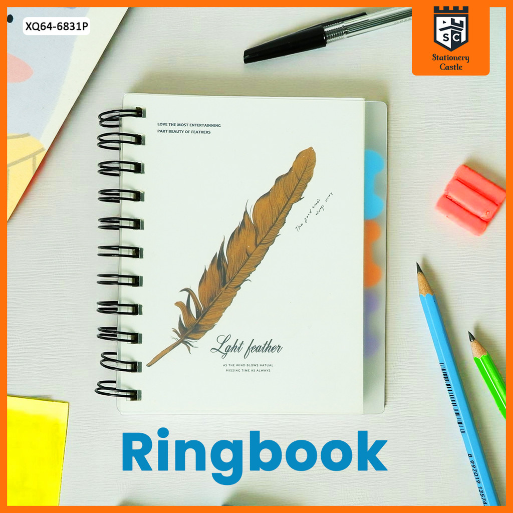 

Buku Catatan / Ring Book Motif / Buku Tulis Portable / Ring Book XQ64-6831P