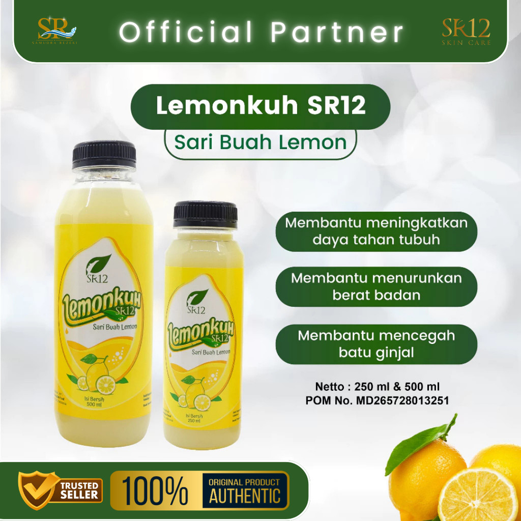 

Lemonkuh SR12 Herbal - Sari Buah Lemon Alami & Enak - Lemonku Untuk Diet, Detox, Tinggi Vitamin C