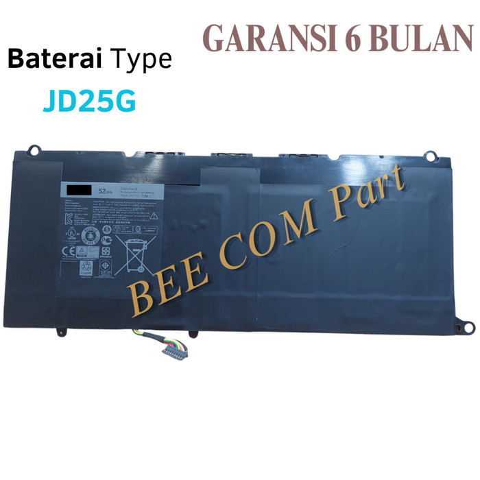Baterai Battery JD25G Laptop XPS 13 9343 - XPS 13 9350 Series -BEE
