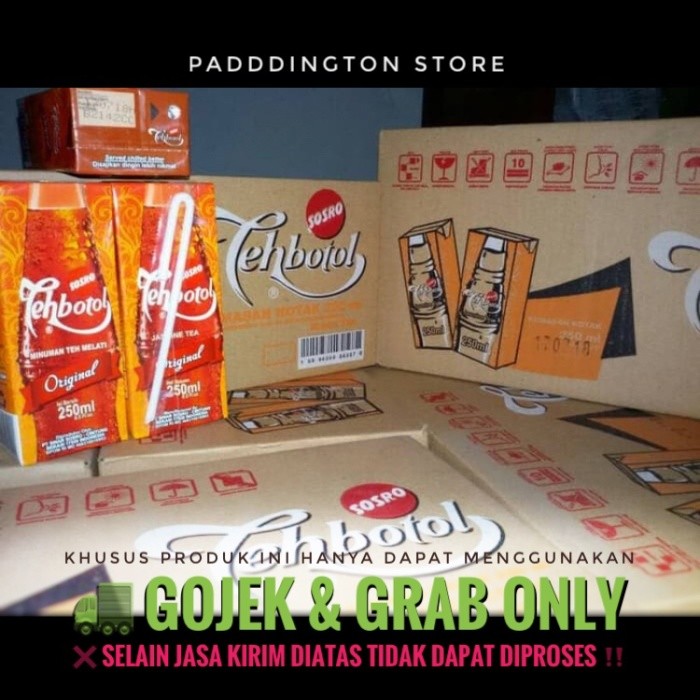 TEH BOTOL SOSRO KOTAK 250 ML