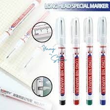 

YGS-B107-Spidol Pertukangan Long Nib Head Marker Waterproof