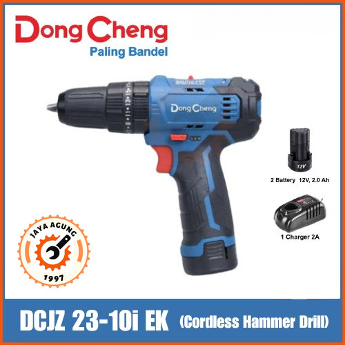 Dong Cheng DCJZ23-10iEK Mesin Bor / DCJZ 23-10 i EK Cordless Impact Drill