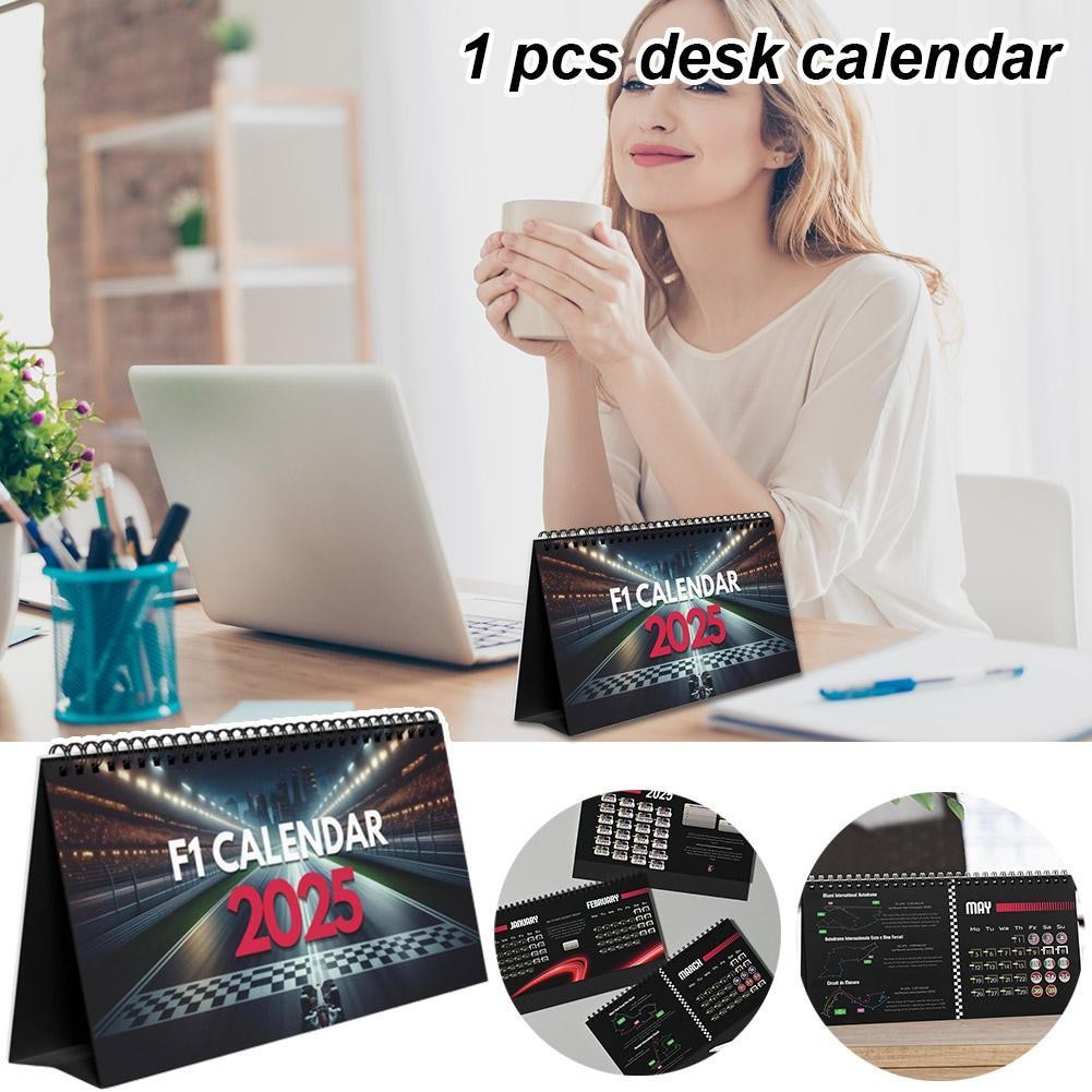 

2025 Calendar With Track Design F1 Calendar 2025 Perfect For Fans And Racing Enthusiasts Valentaine Office Holiday Man's Gift