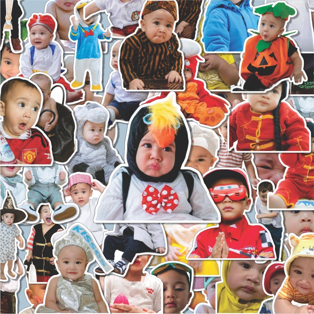 

100PCS Lucu Stiker Rayyanza Malik Ahmad Stiker Aesthetic Stiker Anti Air Stikers Berperekat Waterproof sticker decal buat Motor Helm Buku Journal Koper Casing HP Laptop Botol Minum Hadiah anak