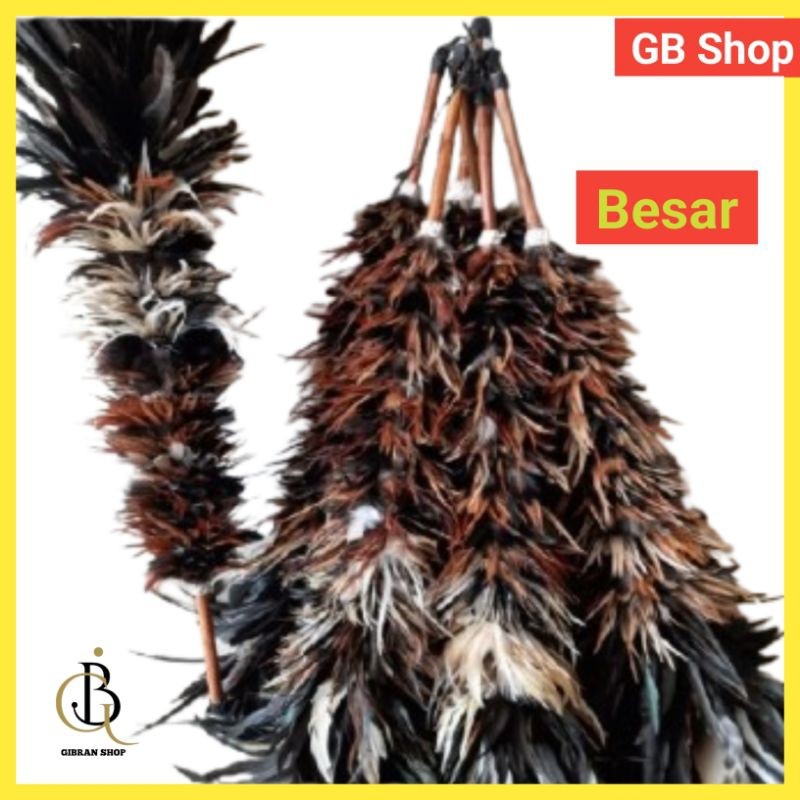 sulak bulu ayam besar murah, Kemoceng bulu ayam besar kwalitas bagus Best Seller