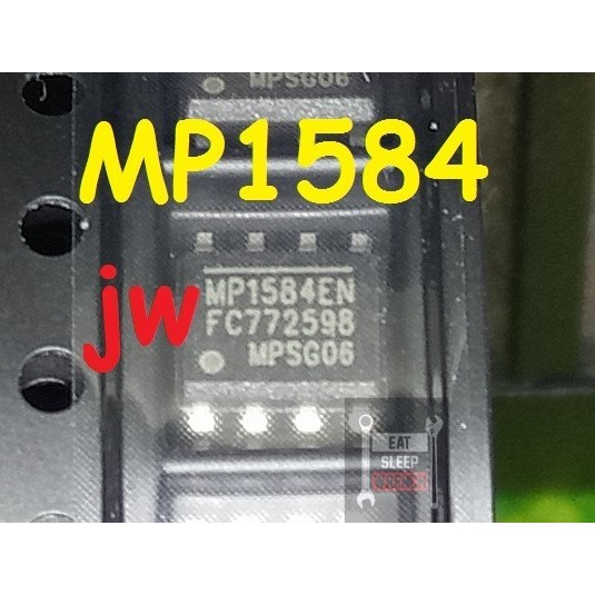 MP1584EN MP1584 SMD SOP8 IC Regulator 3A IC Transistor dan Mosfet