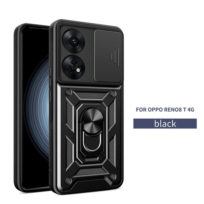 Robot Case OPPO Reno 8T 4G - 5G Casing Hardcase Pelindung Kamera