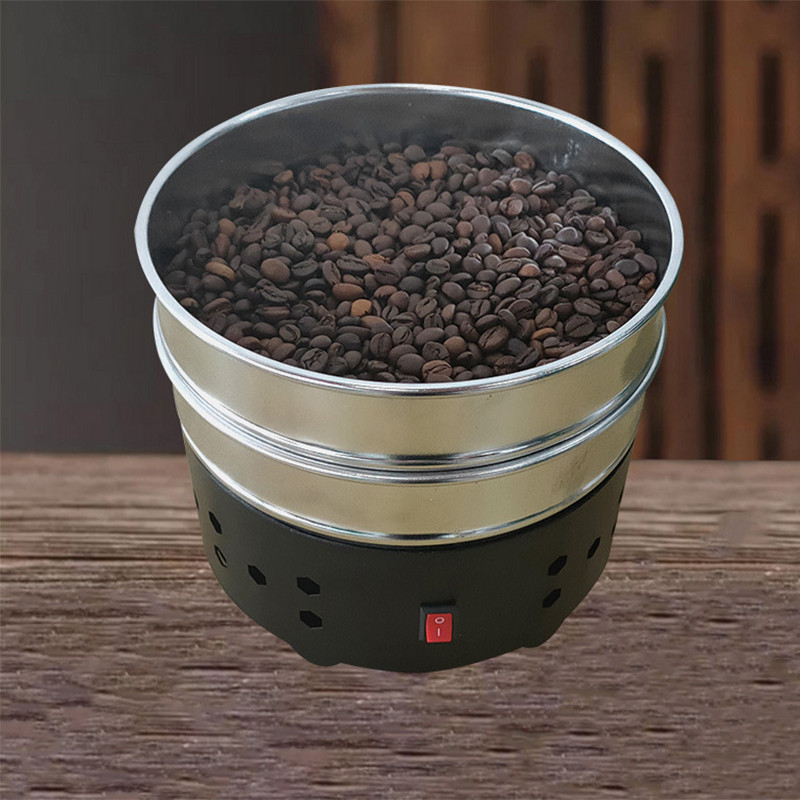 600G Coffee Roasting Radiator Cooling Plate 110V/220V Household Small Coffee Bean Roaster Double Lay