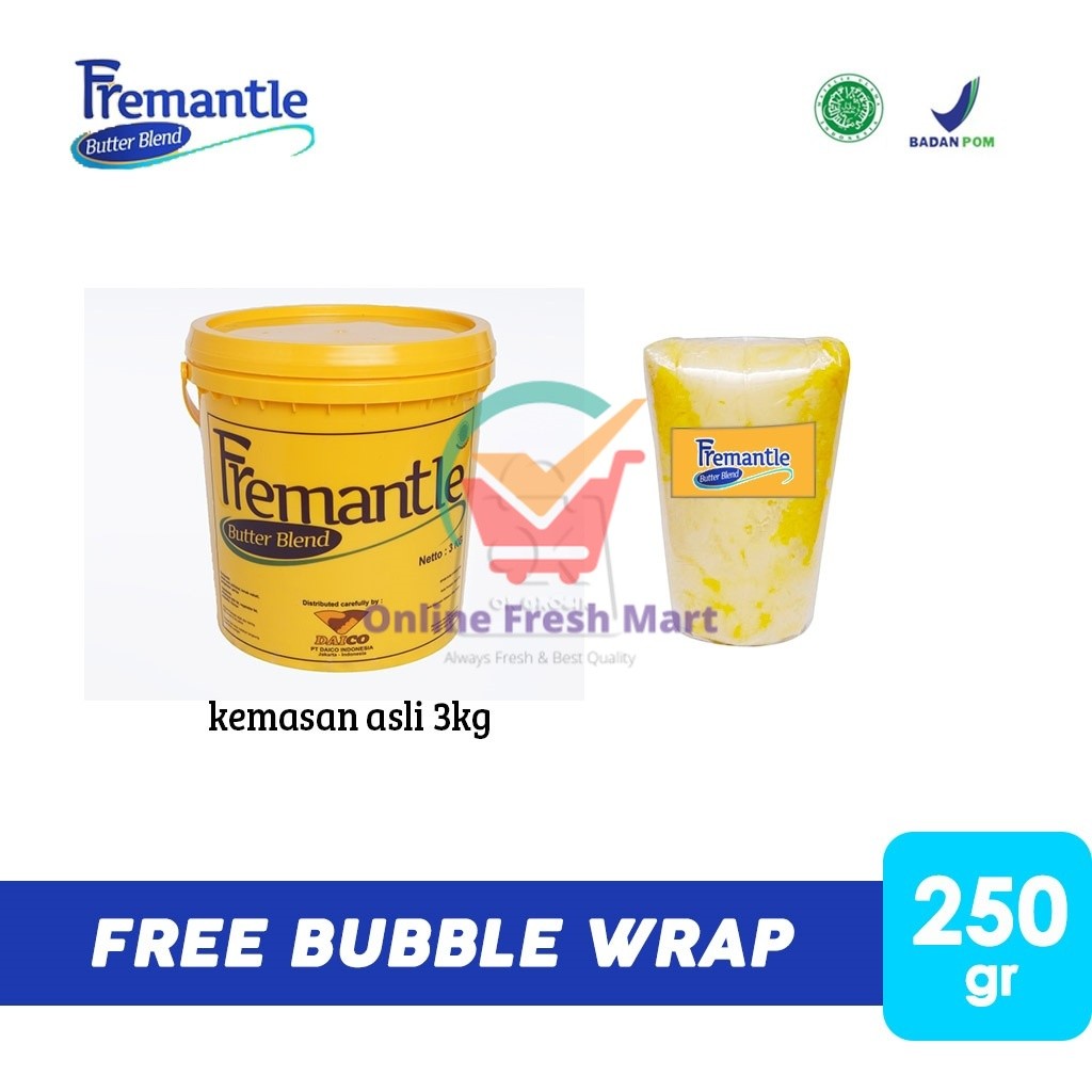 

Fremantle Butter Blend / Margarin Aroma Butter (250 gr) - Online Fresh Mart Denpasar