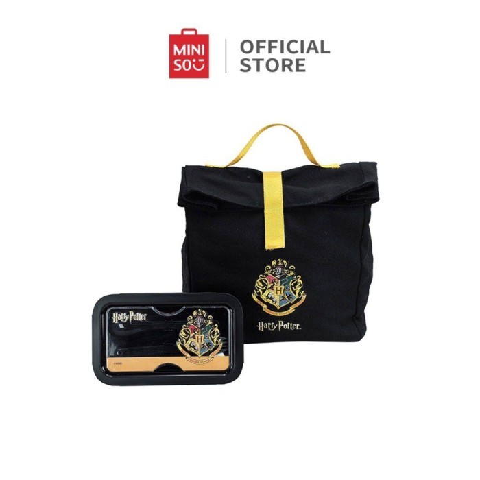 Miniso x Harry Potter Lunch Box Lunch Bag Kotak Makan Tas Bekal
