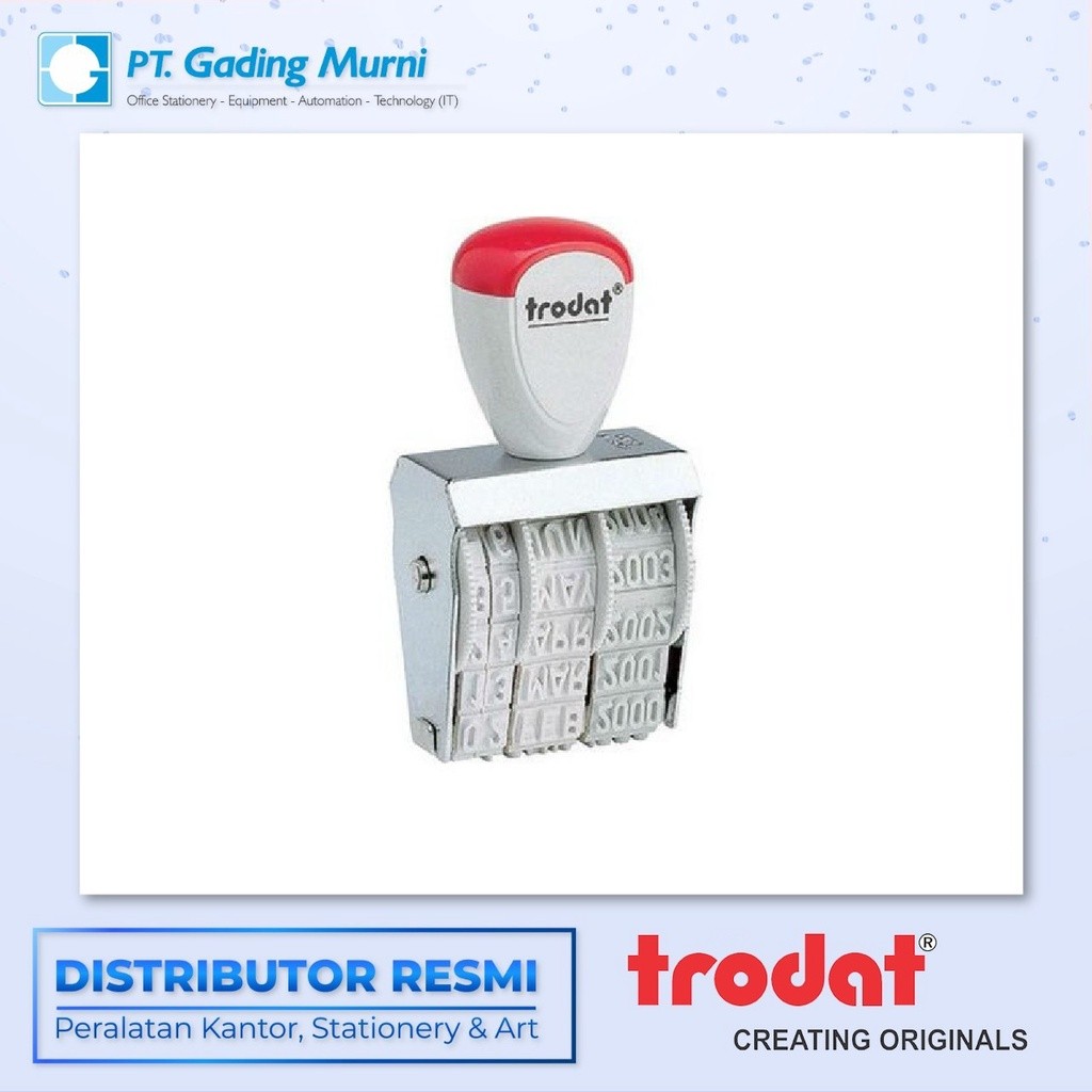 

TRODAT STEMPEL TANGGAL 3MM 1000