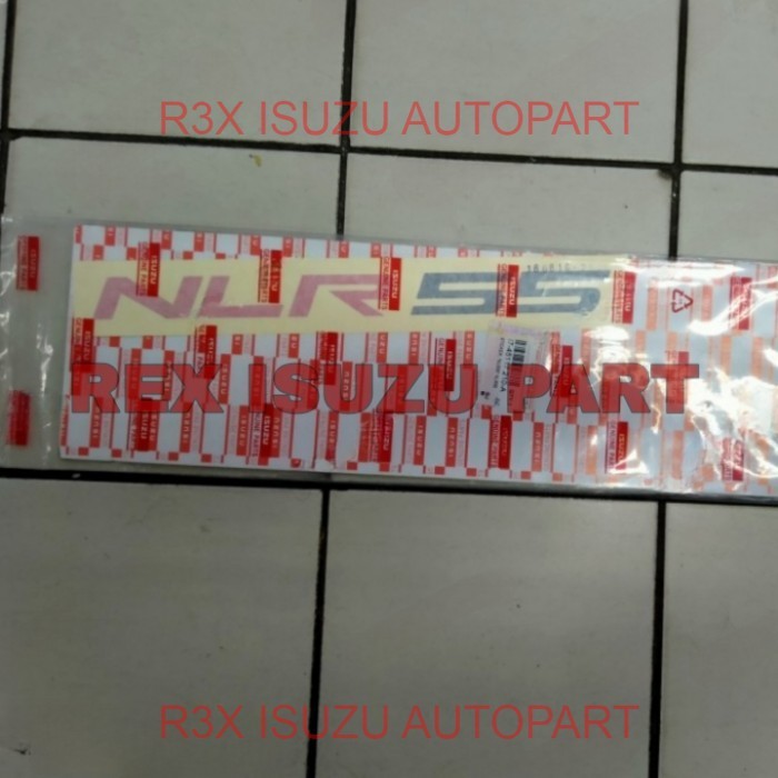 Stiker NLR55 / sticker Isuzu NLR55 ORI