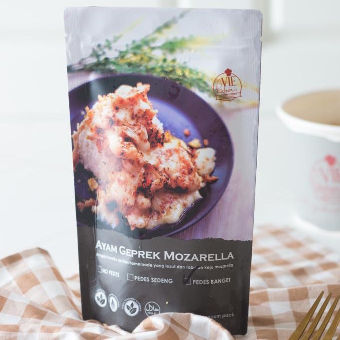 

✨TERLARIS -Ayam Geprek Mozarella Vakum Pack - No Pedas (NP)