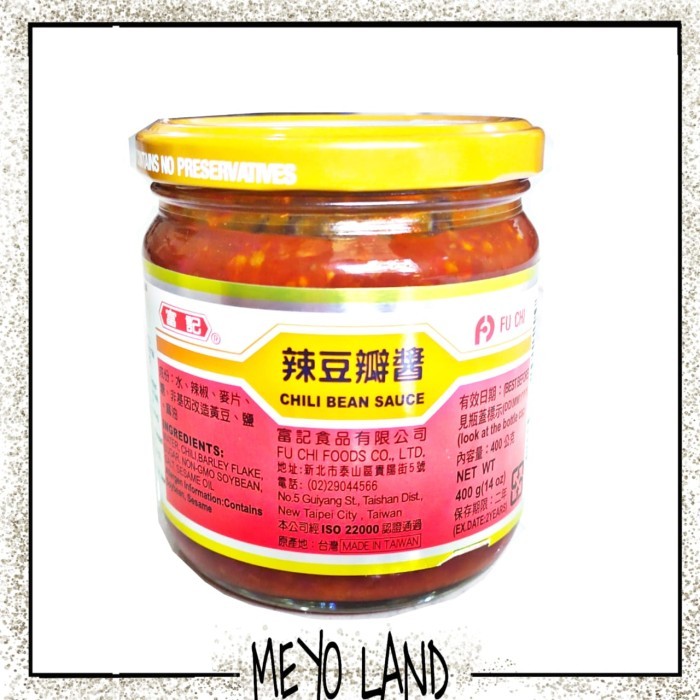 

✨TERLARIS -Chili bean sauce fu chi 400 Gram / Doubanjiang chili / chilli Tobanjan