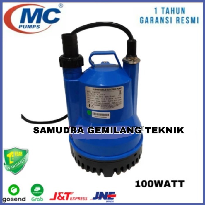 Pompa Celup Kolam Ikan 100Watt Mesin Pompa Air Kolam Ikan MC Pump 100W