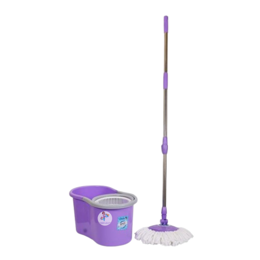 Alat Pel Lantai Ember Super SPIN MOP Iclean Magic 601 Hawaii