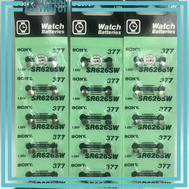 FSW Baterai Jam Tangan Battery Watch Son SR626sw/377/626 Harga Murah