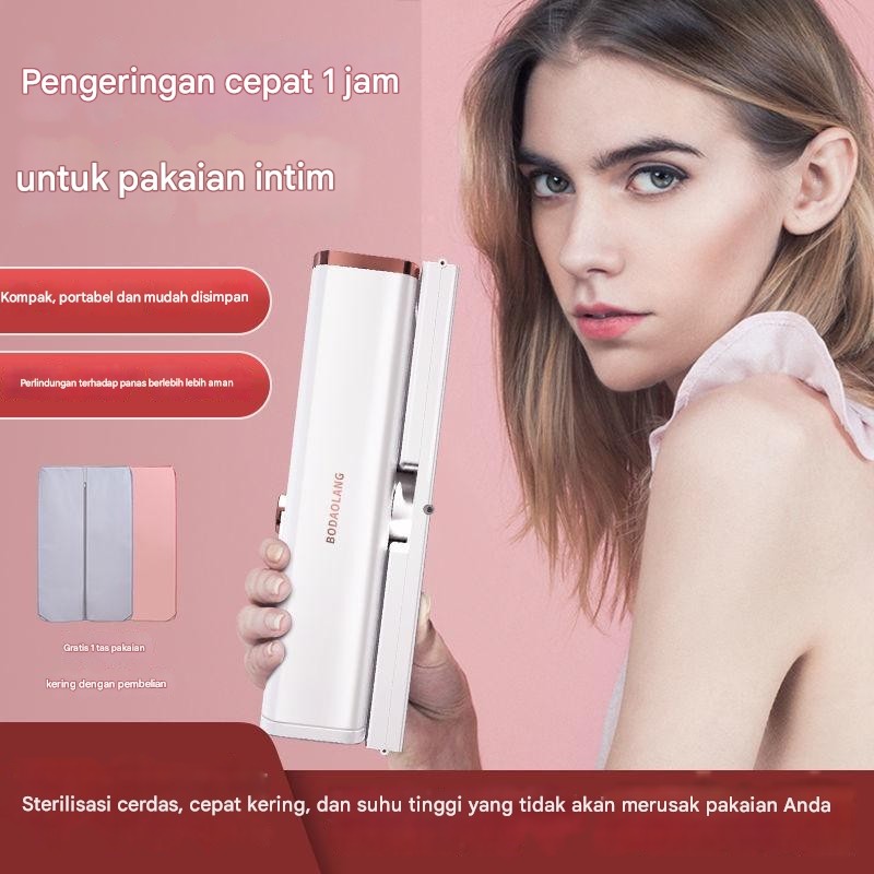 Pengering pakaian portable elektrik / Pengering baju mini / Pengering baju traveling / Pengering baj