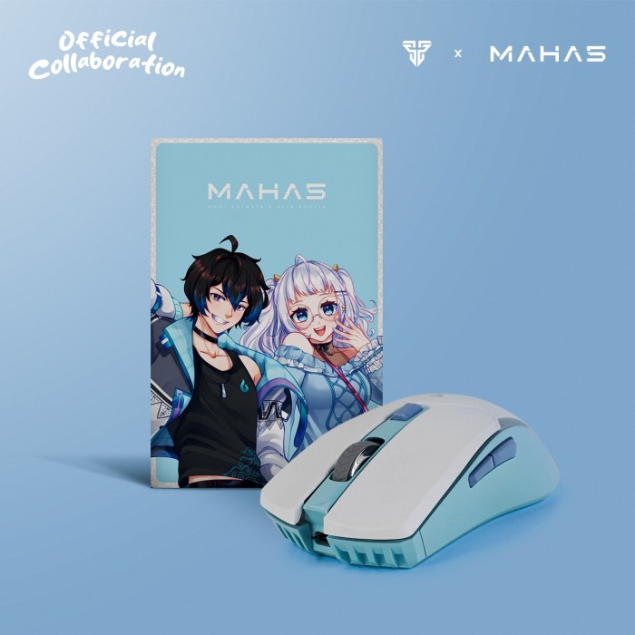 Fantech X MAHA5 Exclusive Limited Edition Mouse Gaming Wireless Mousepad Deskmat - MOUSE WIRELESS