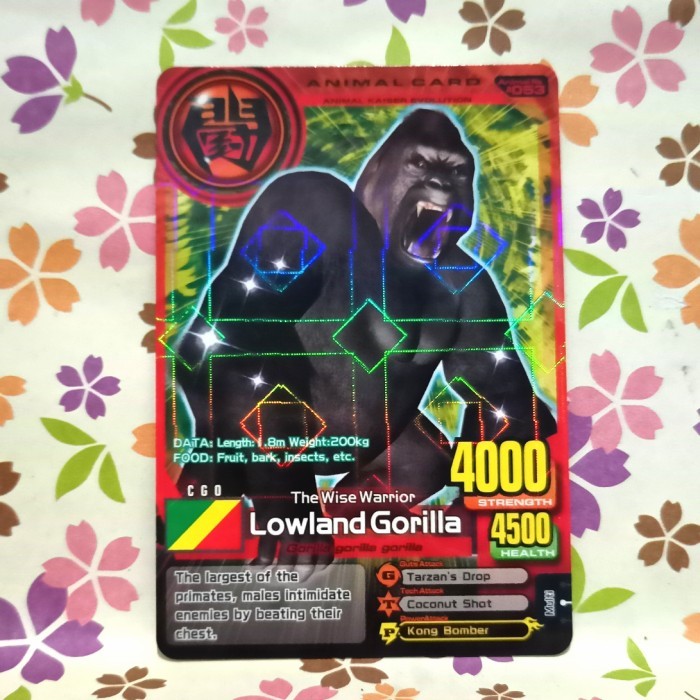 animal kaiser normal lowland gorilla evo 8