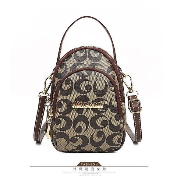 Tas Sling Bag Mini Wanita /  TAs Selempang Buat HP dan Uang