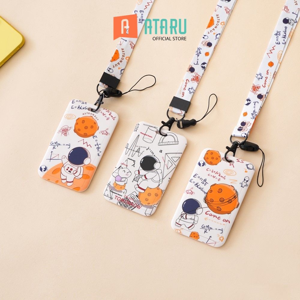 

Ataru Fashion Holder Id Card Print 24 Tempat Kartu Lanyard Name Tag Holder Id Card Holder Lucu