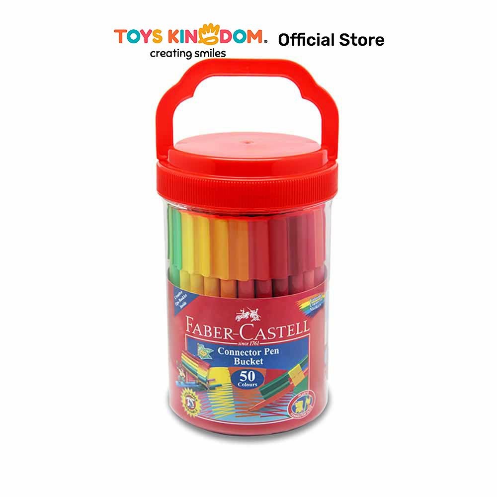 

Toys Kingdom Faber Castell Set 50 Pcs Spidol Connector 11150050Cc Alat Tulis Warna Warni Spidol Warna Spidol Mewarnai Perlengkapan Gambar Mewarnai Perlengkapan Tulis Anak-Anak