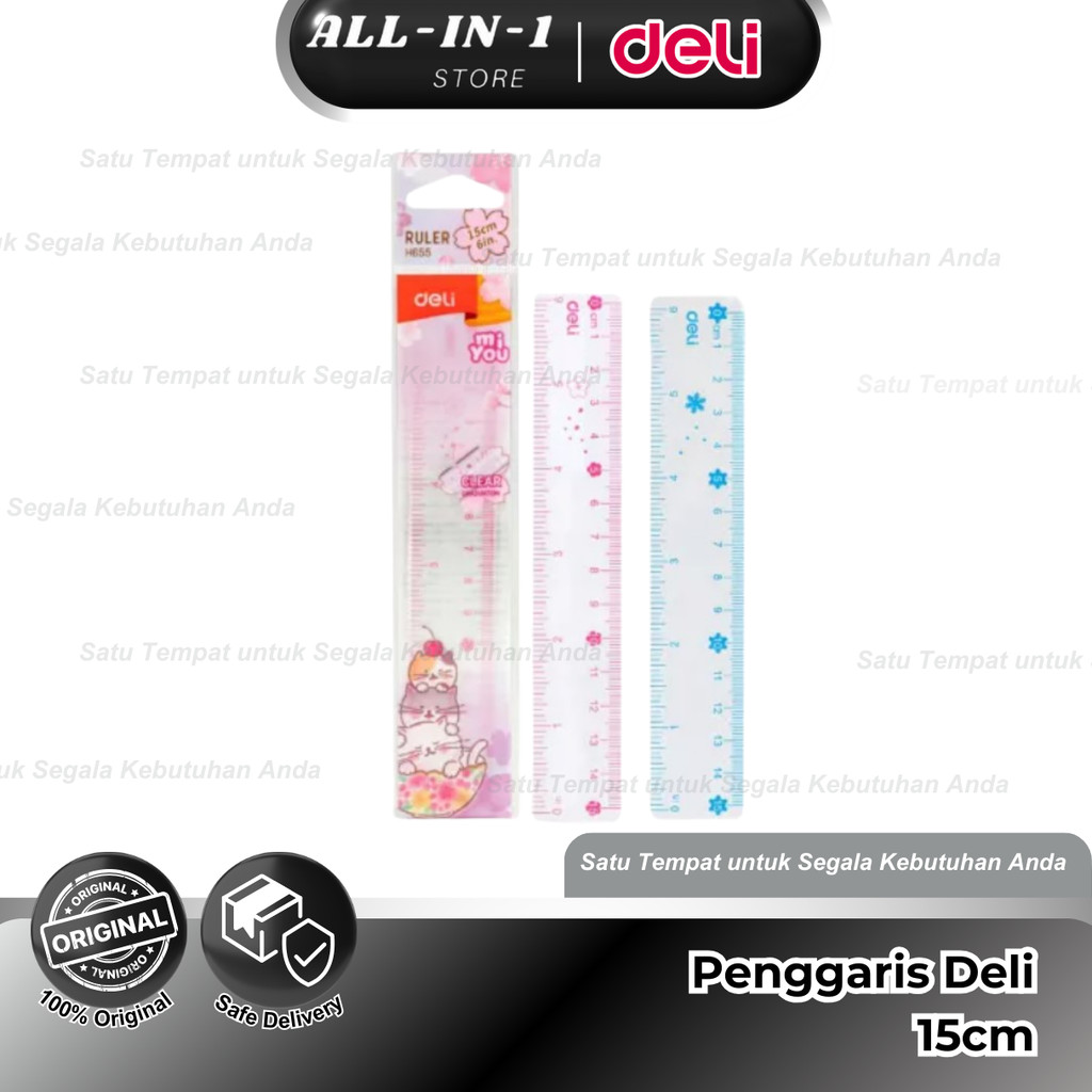 

Penggaris Sekolah Deli 15cm