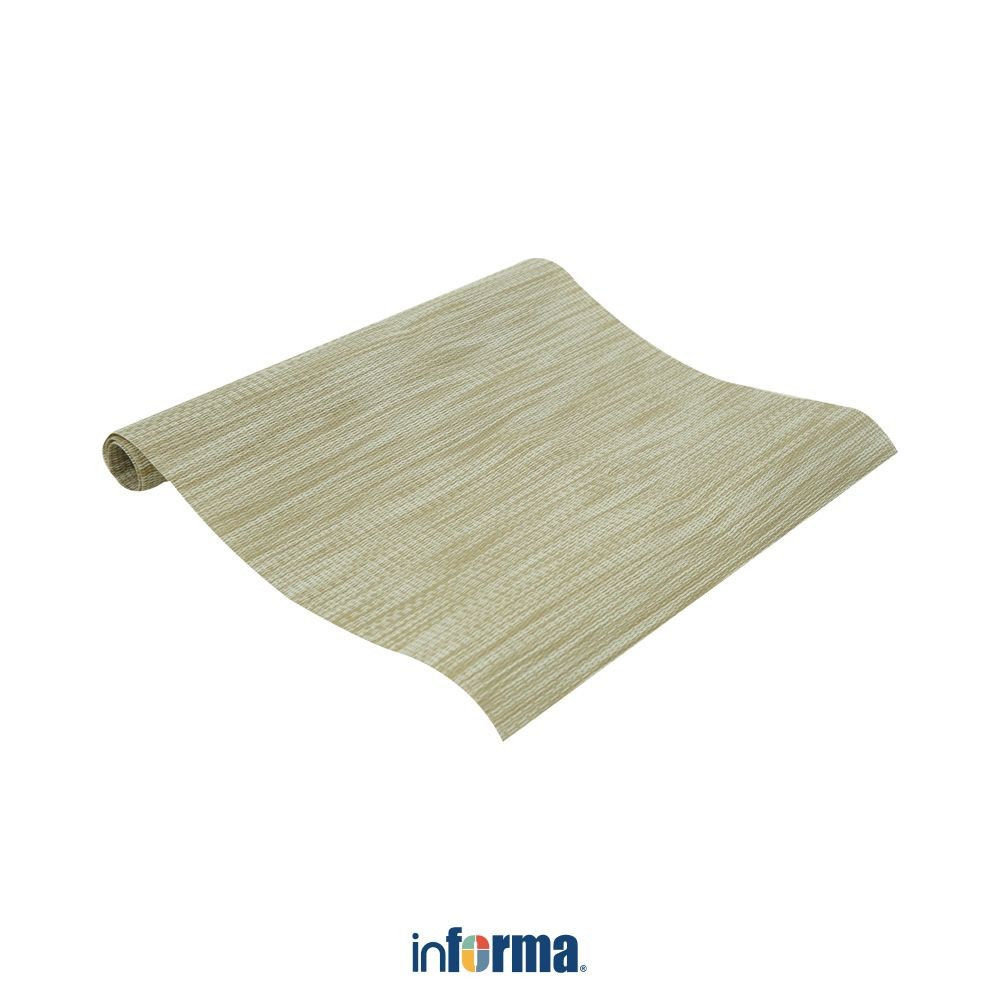 Informa Appetite Set 4 Pcs Tatakan Piring Woven - Krem Plate Mat Alas Piring Gelas Meja Makan Dining