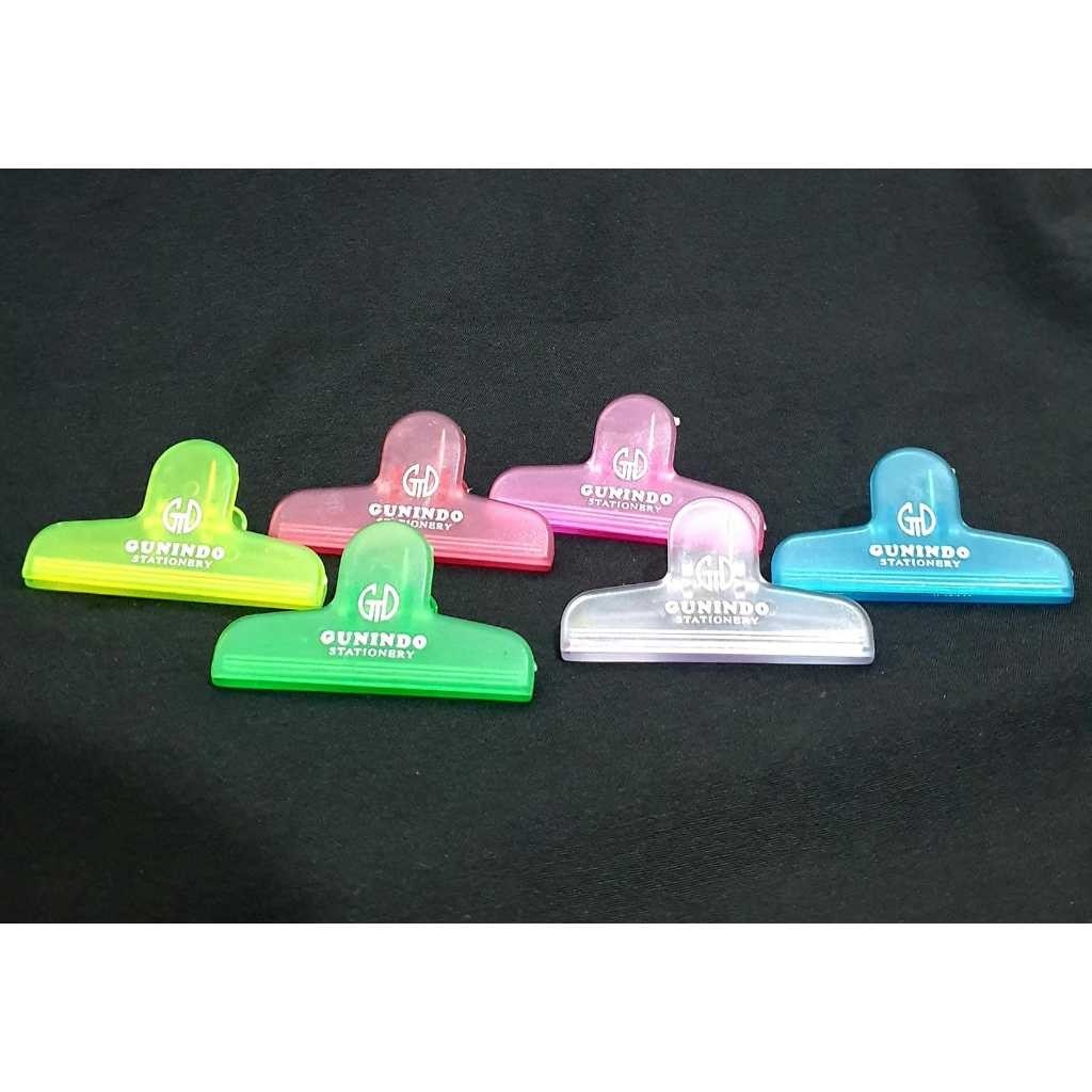 

Multi function clip MFC buldog klip besar berwarna 1 set isi 6 warna gunindo