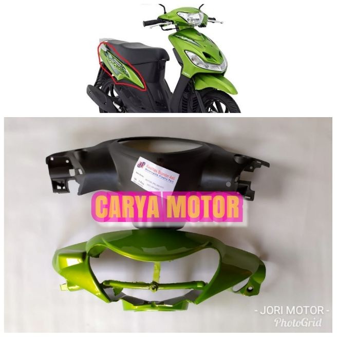 Batok kepala depan belakang Mio sporty Mio smile hijau