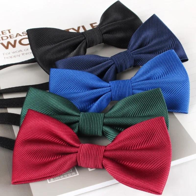 boy trend, baby bow tie, children's primary school performance, bow tie, solid color children's bow 