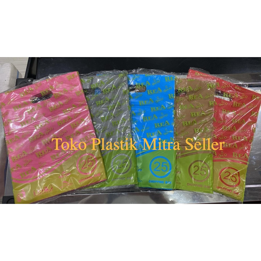 REA Plastik Shopping Bag HD Plong 25x35 REA
